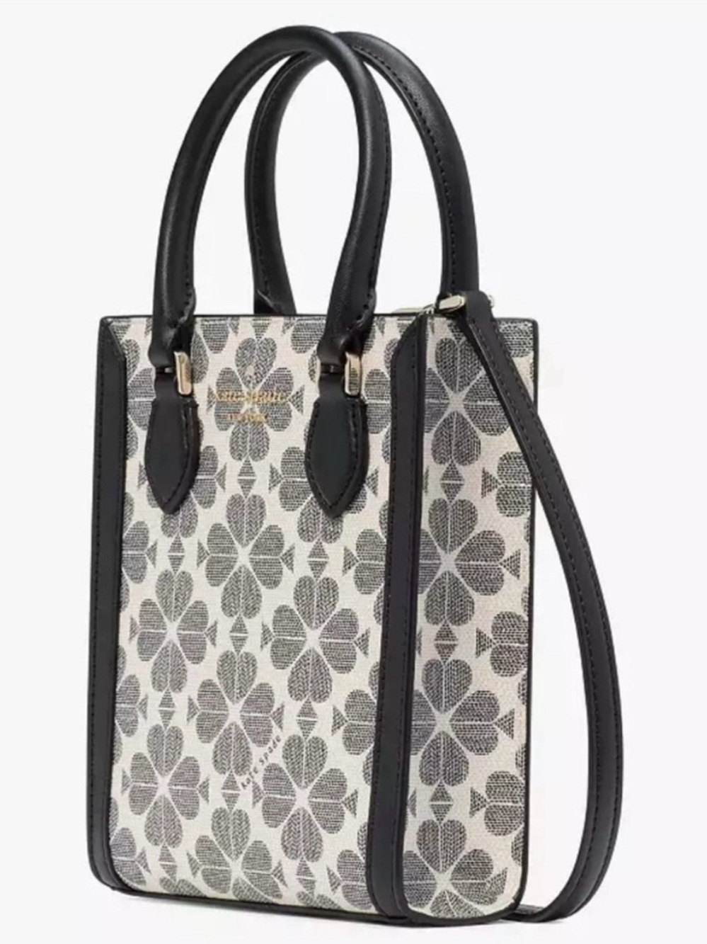 Kate Spade New York | NWT Signature Spade Flower Mini Tote Top Handle/Crossbody - Picture 2 of 7